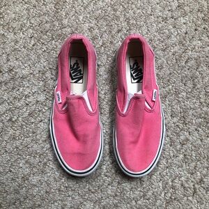 Pink Vans size 6